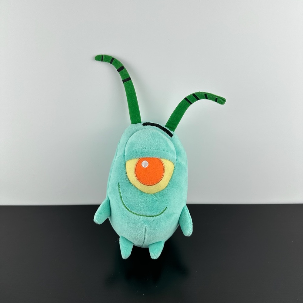 Nickelodeon SpongeBob SquarePants Sheldon J Plankton 7” Plush Planktonic Copepod